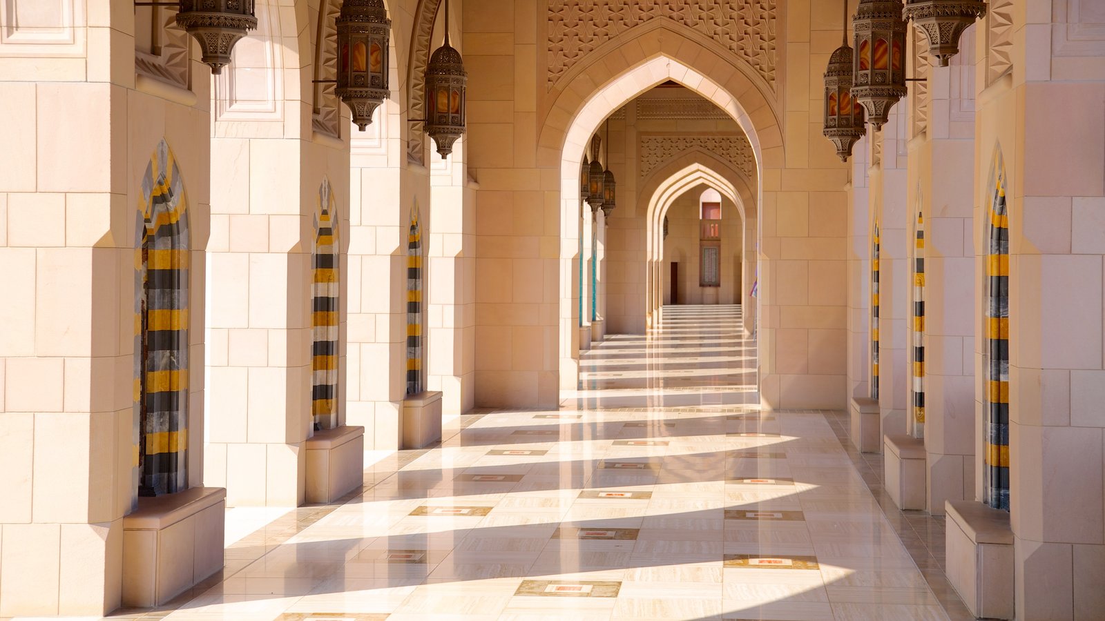 Sultan Qaboos Grand Mosque.