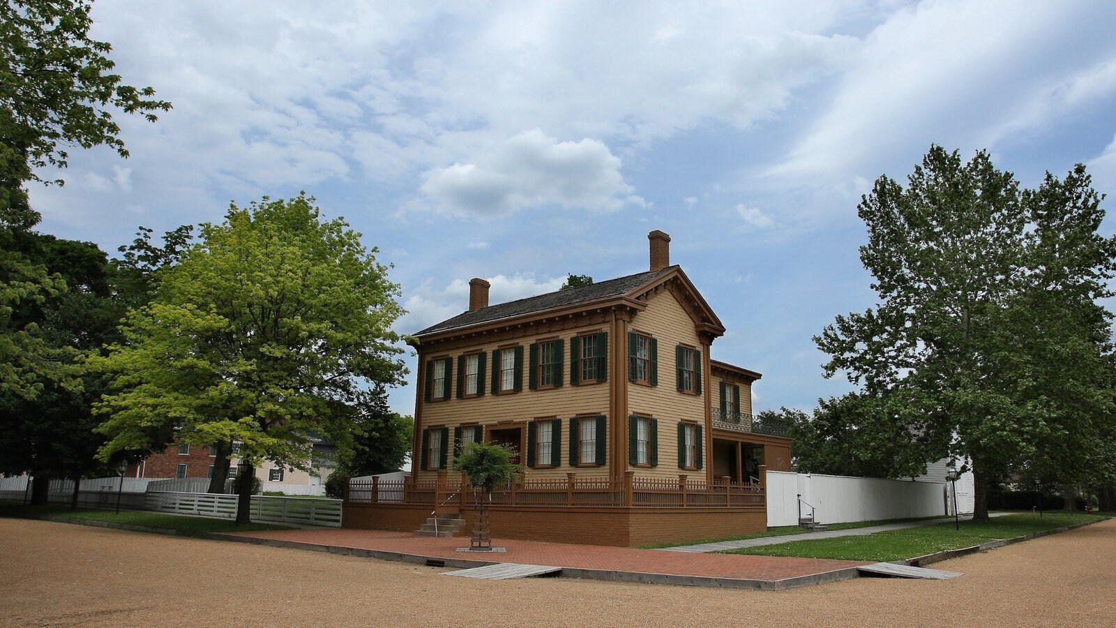 Springfield som visar ett hus och historisk arkitektur