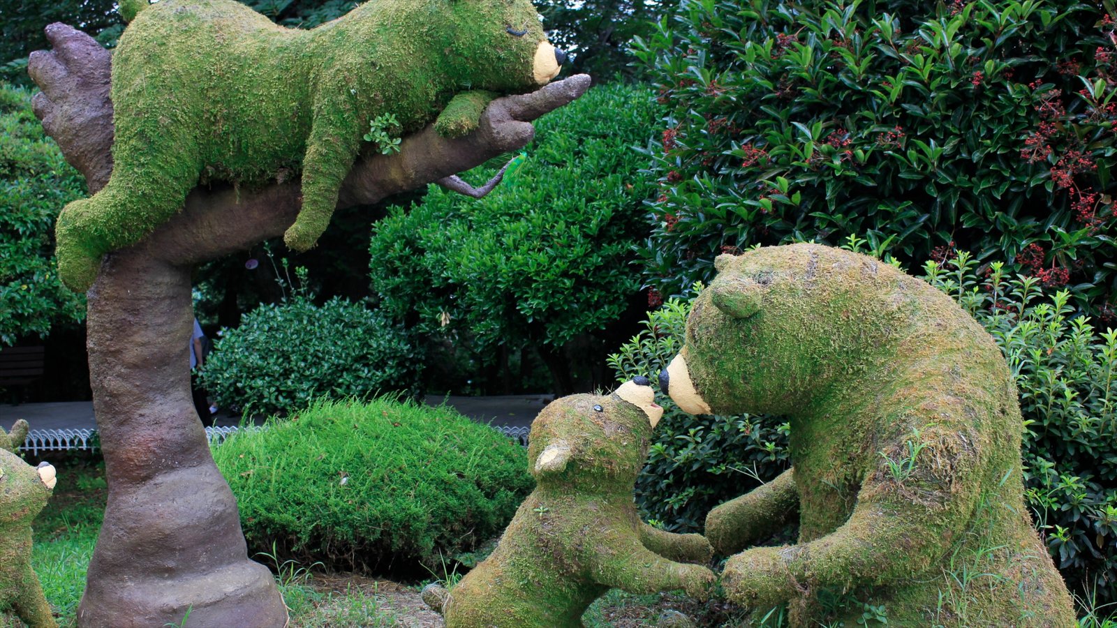 Changwon bevat een park en kunst in de open lucht