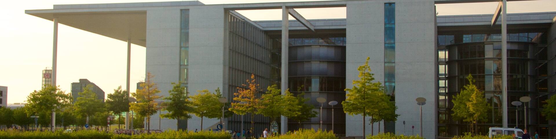 German Chancellery featuring modern architecture