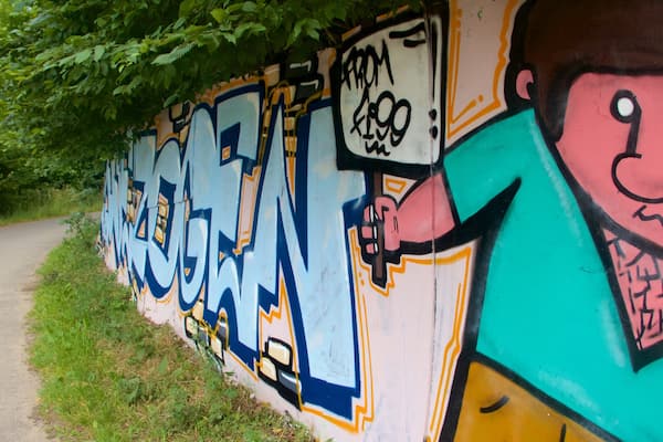 Parc Babelsberg qui includes art en plein air et art