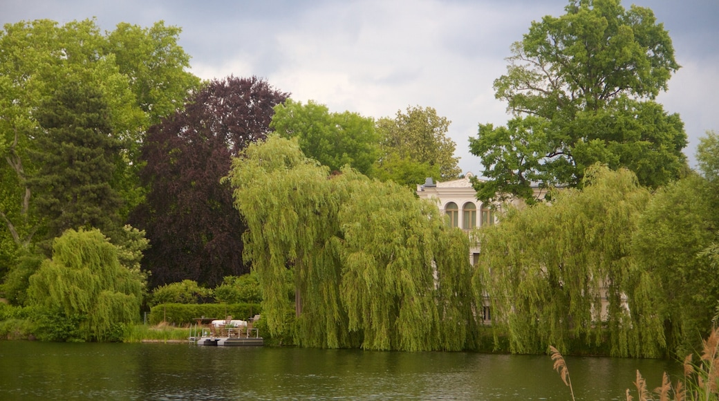 Potsdam which includes a lake or waterhole