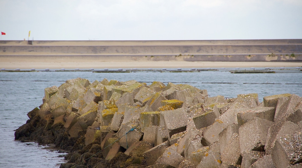 Vrouwenpolder which includes a bay or harbor