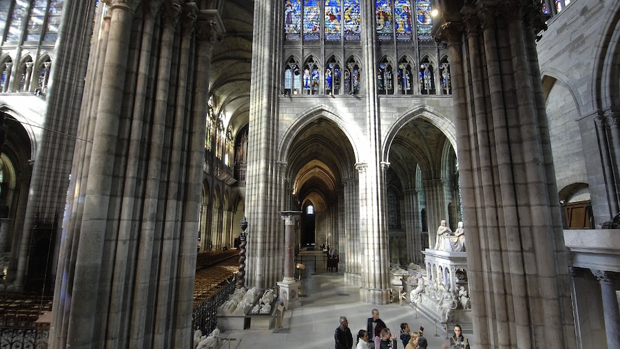 Basilica of Saint-Denis which includes heritage architecture, heritage elements and religious elements