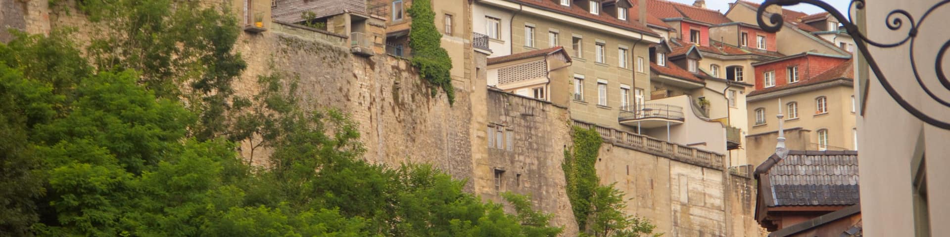 Fribourg Kanton das einen Stadt