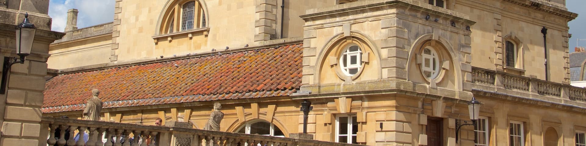 Roman Baths das einen historische Architektur