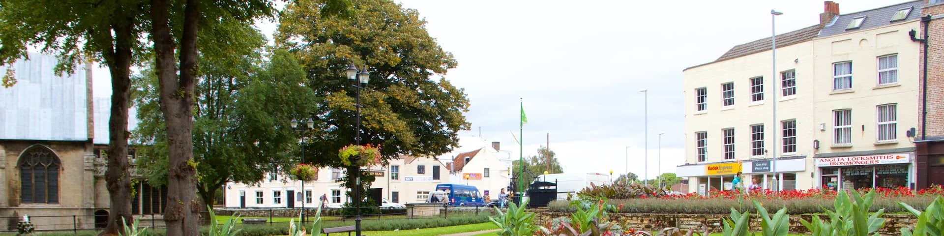 Wisbech featuring flowers and a park