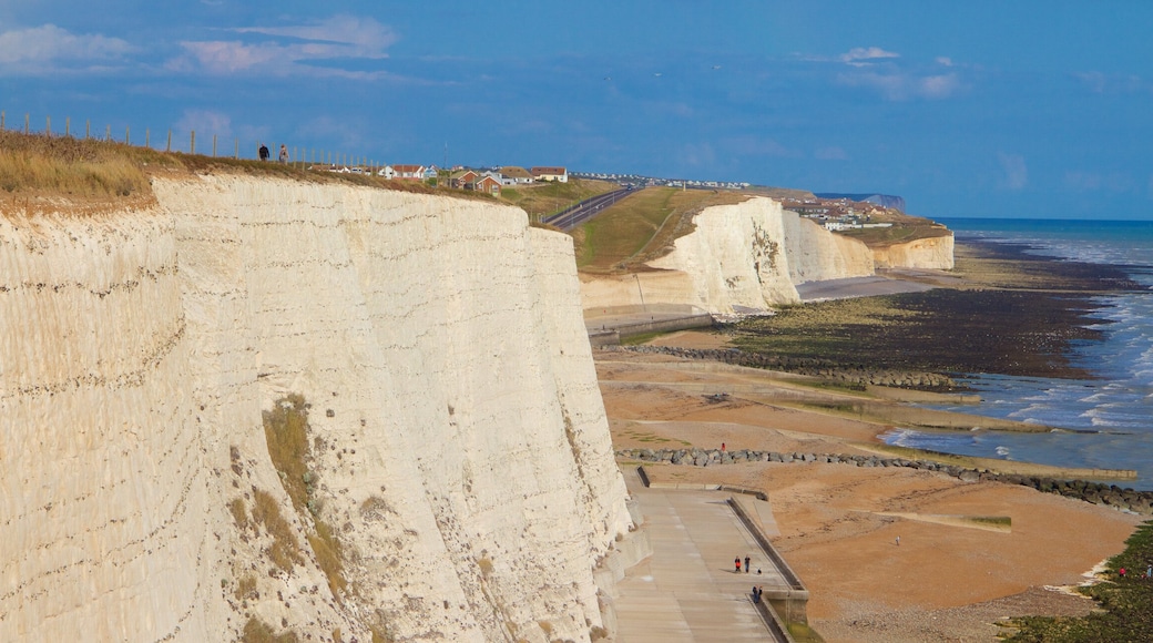 Brighton presenterar klippig kustlinje