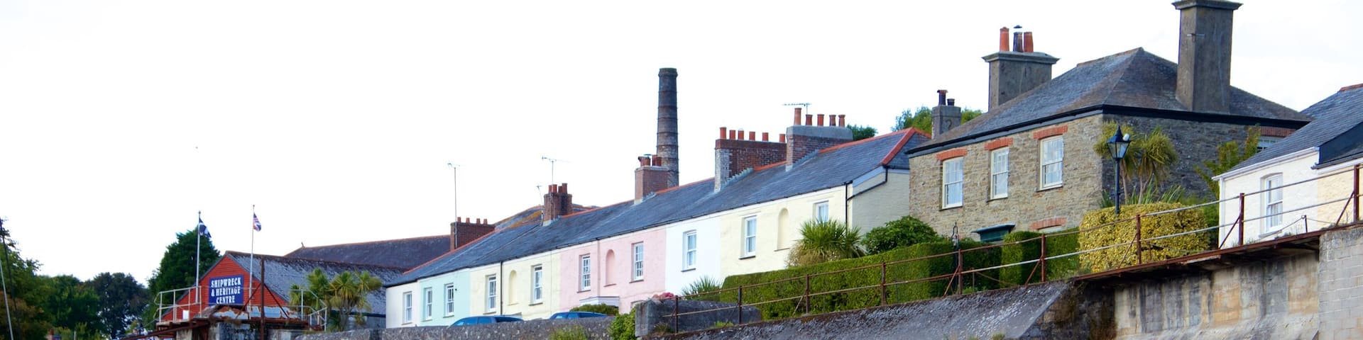 Charlestown som visar historisk arkitektur