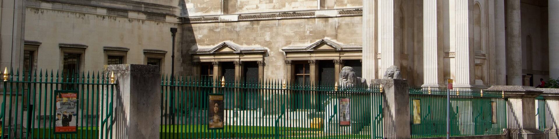 Fitzwilliam Museum showing heritage architecture and heritage elements