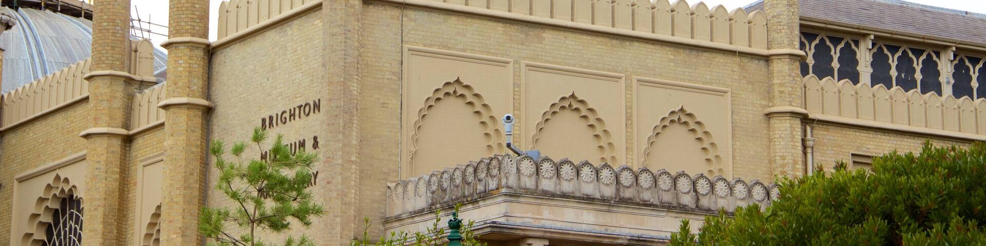 Brighton Royal Pavilion showing heritage elements and heritage architecture