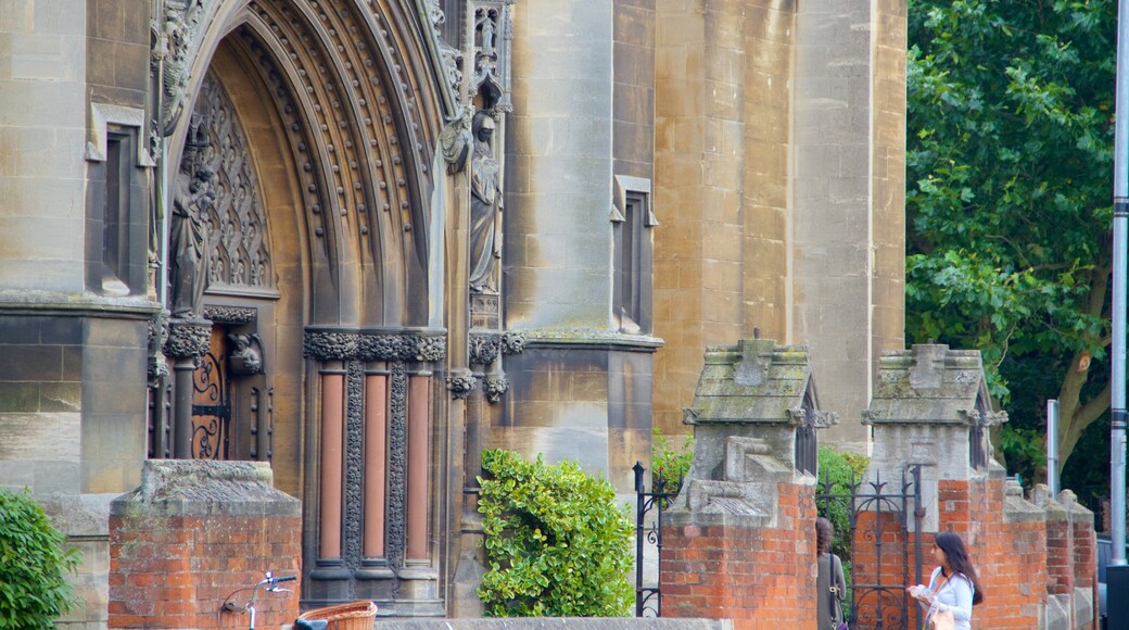 Cambridge featuring heritage elements and a church or cathedral