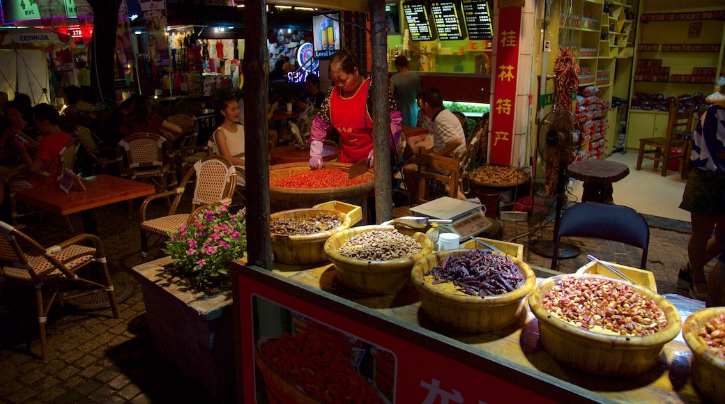 Guilin featuring dining out