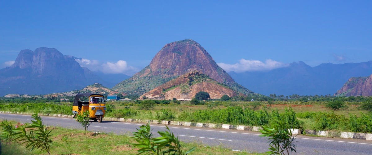 Distrito de Thiruvananthapuram ofreciendo vistas de paisajes y escenas tranquilas