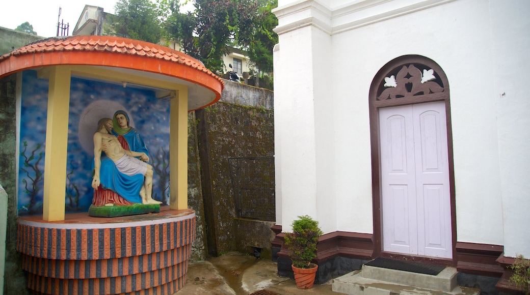 Igreja do Monte Carmelo caracterizando aspectos religiosos