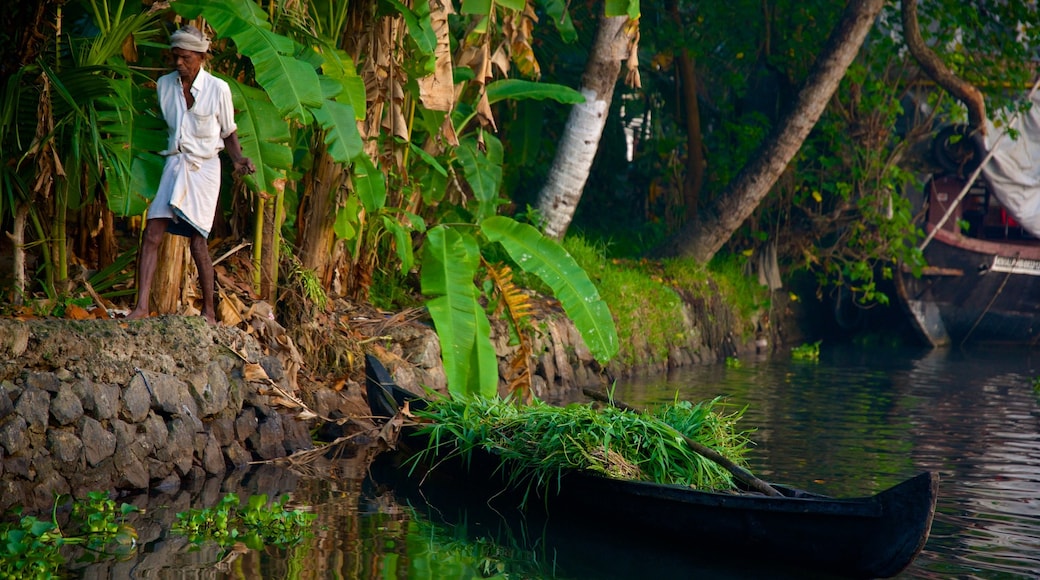 Distrito de Alappuzha assim como um homem sozinho