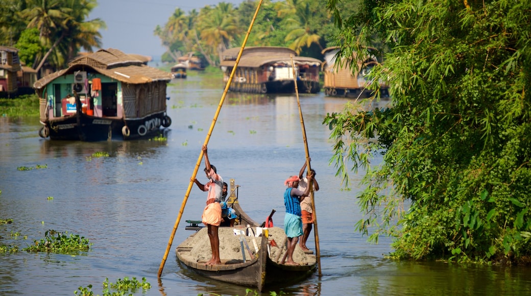 Alappuzha District which includes a river or creek and kayaking or canoeing
