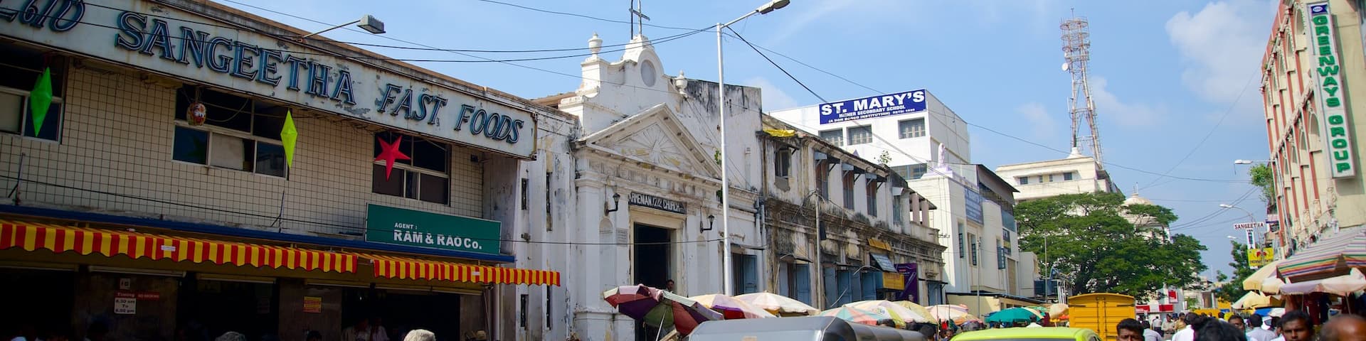 Armenian Church featuring a city and street scenes