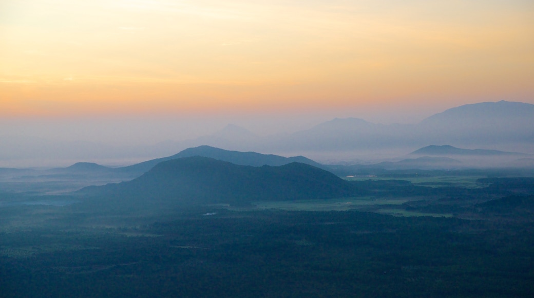 Kodaikanal mit einem Landschaften und Sonnenuntergang