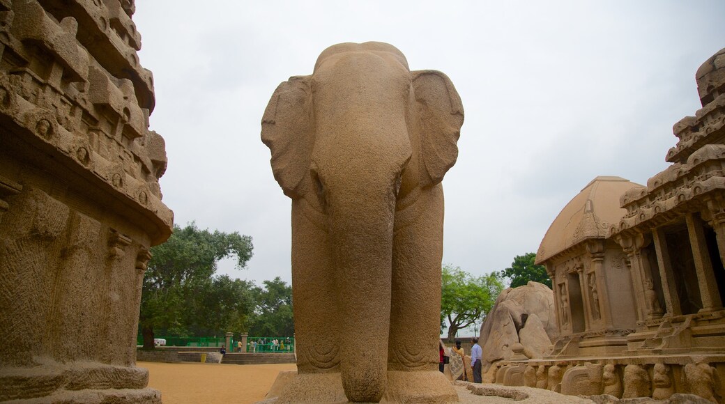 Pancha Pandava Rathas cho thấy di sản