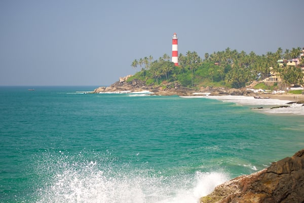 Vizhinjam Beach featuring general coastal views