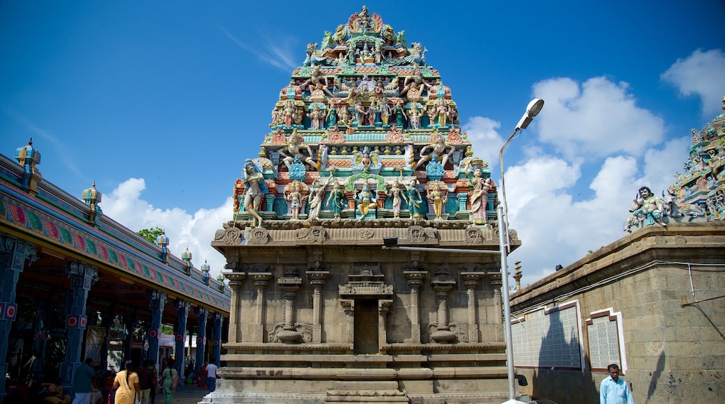 Kapaleeswarar Temple showing a temple or place of worship and heritage architecture