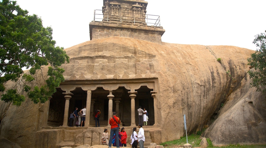 Chennai featuring heritage elements as well as a small group of people