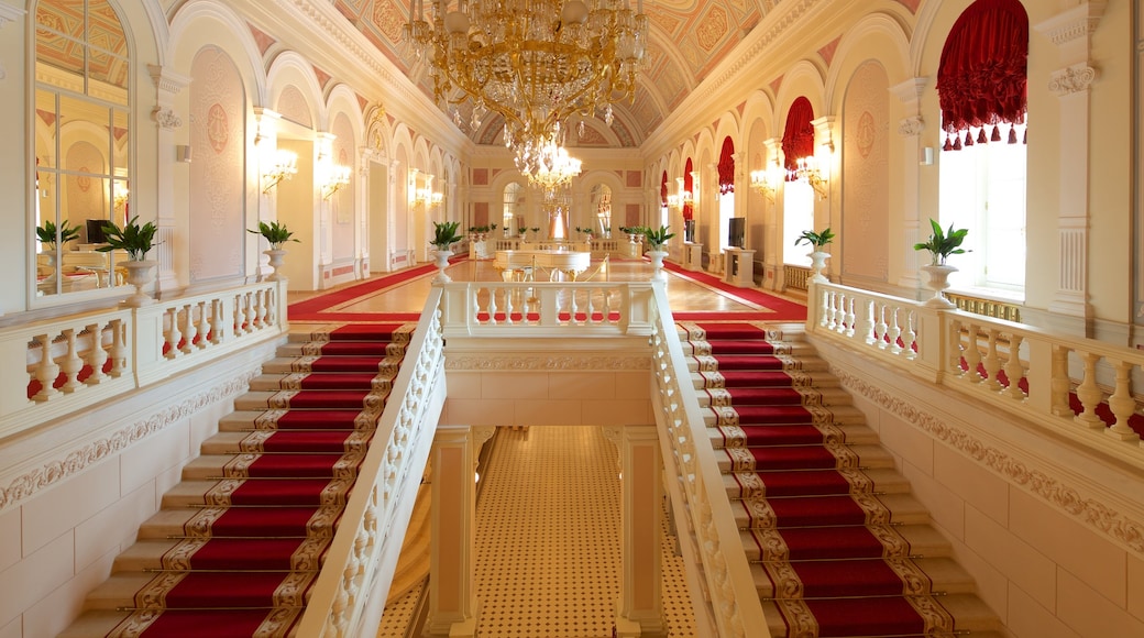 Teatro Bolshói ofreciendo patrimonio de arquitectura y vistas interiores