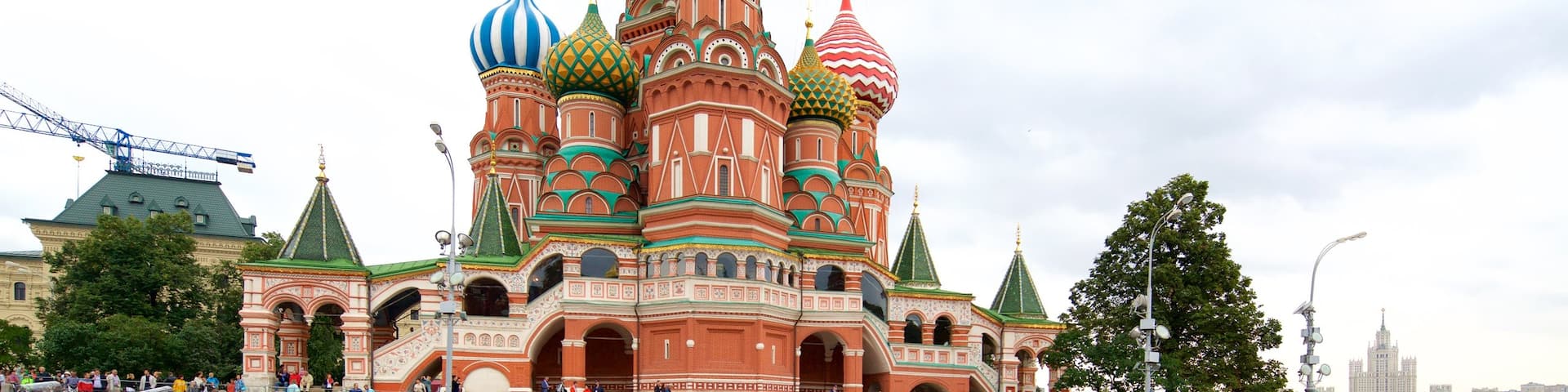 St. Basil\'s Cathedral featuring heritage architecture