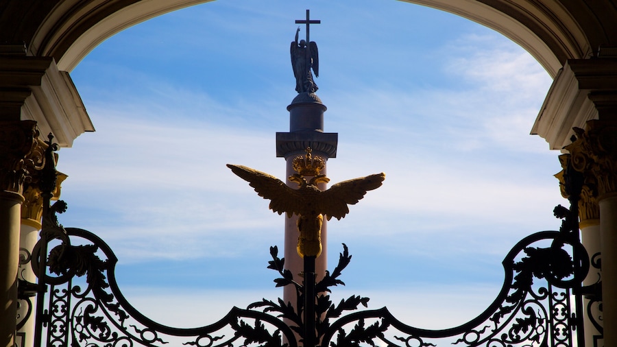 Alexander Column showing a statue or sculpture