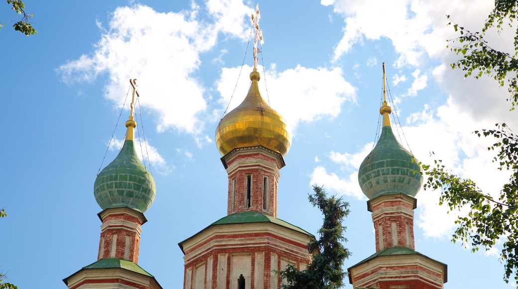 Novodevichy Convent and Cemetery showing heritage architecture