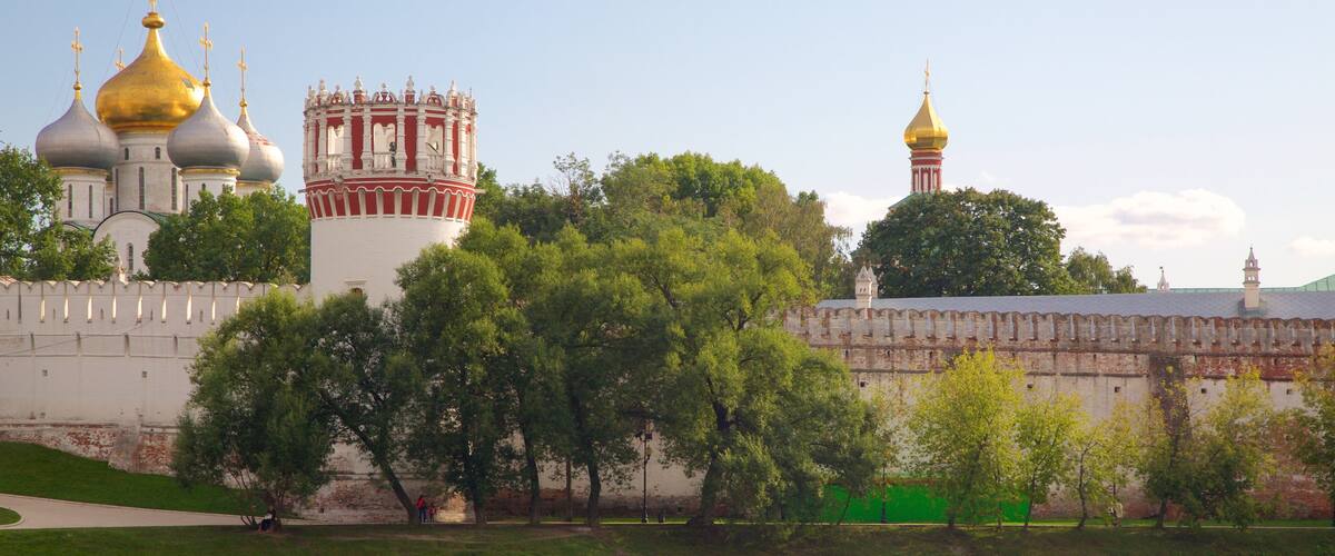 Novodevichy Convent showing heritage architecture