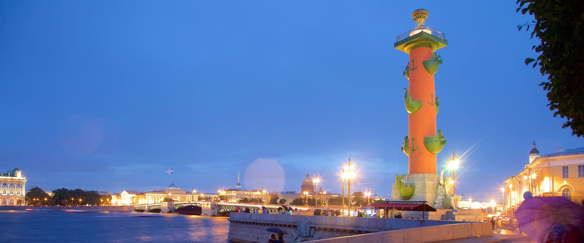 Strelka featuring a river or creek and night scenes