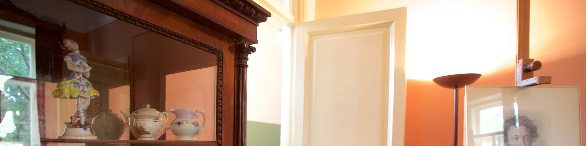 Anna Akhmatova Literary and Memorial Museum featuring interior views