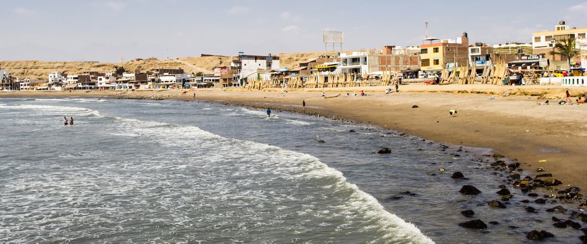 Trujillo which includes tranquil scenes and a sandy beach