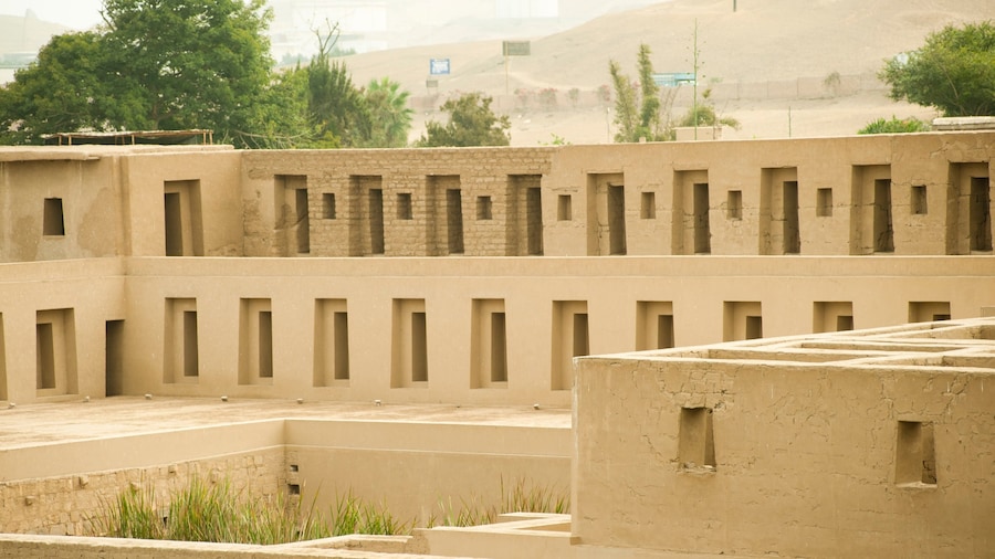 Pachacamac trong đó bao gồm cảnh thanh bình và di sản