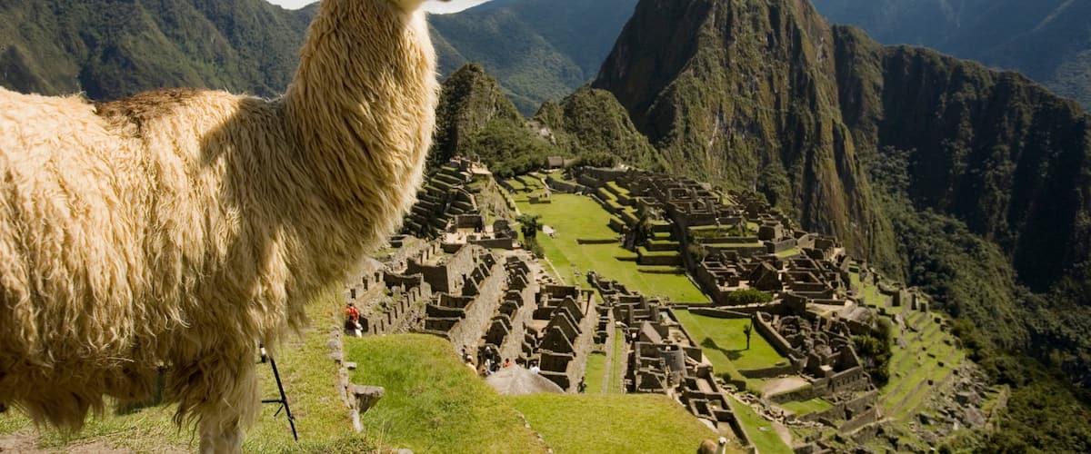 Huayna Picchu ofreciendo escenas tranquilas, montañas y elementos del patrimonio
