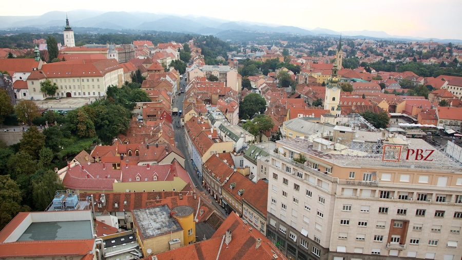 Zagreb County showing a city and landscape views