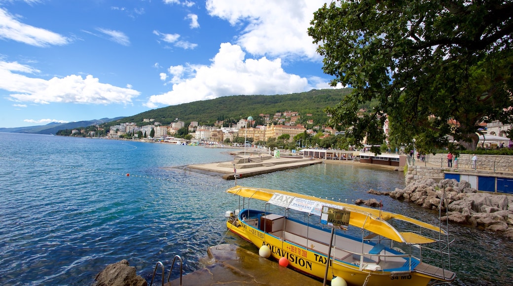 Opatija showing general coastal views