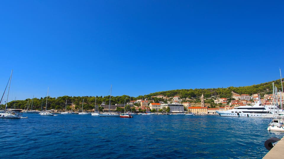 Hvar showing general coastal views