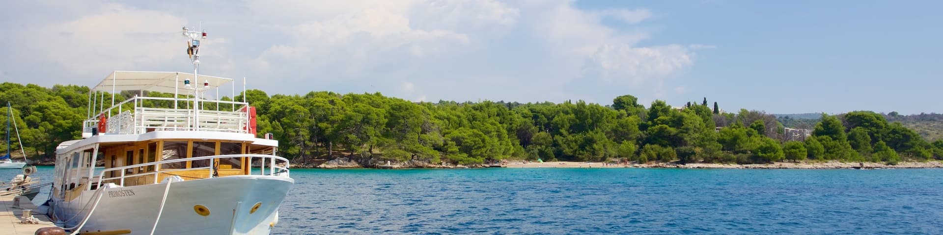 Primosten featuring general coastal views