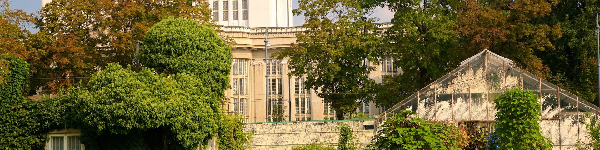 Botanischer Garten das einen Garten