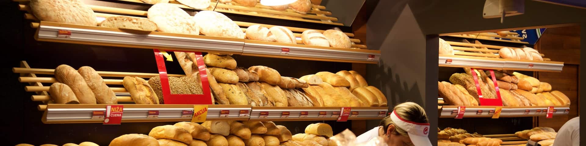 Dolac featuring food as well as an individual female