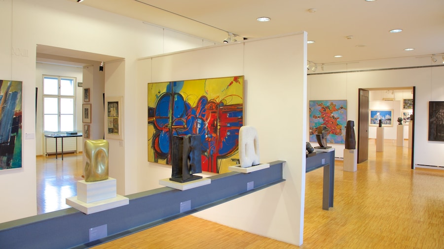 Modern Gallery which includes art