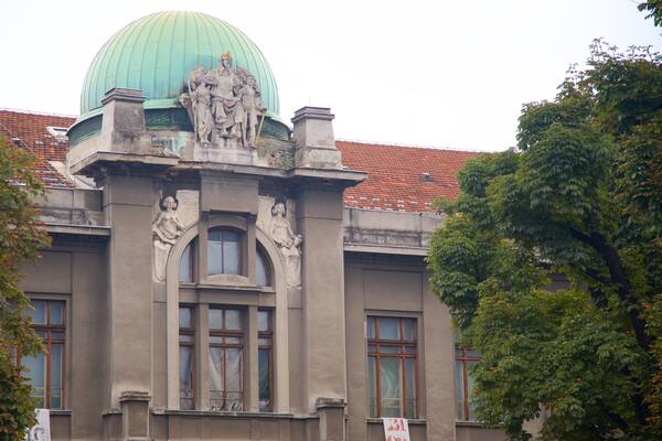 Ethnografisches Museum das einen historische Architektur