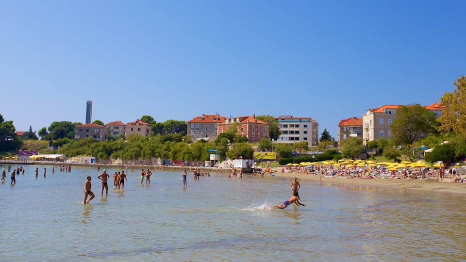 Bacvice Beach featuring general coastal views