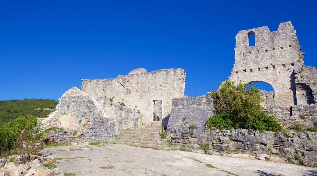 Dvigrad featuring building ruins