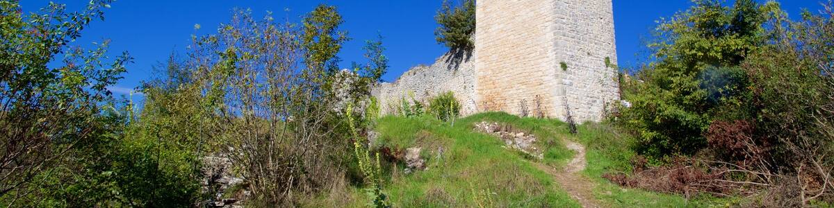 Dvigrad das einen Ruine