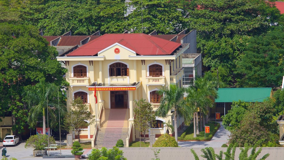 Hue City Centre showing a city and heritage architecture