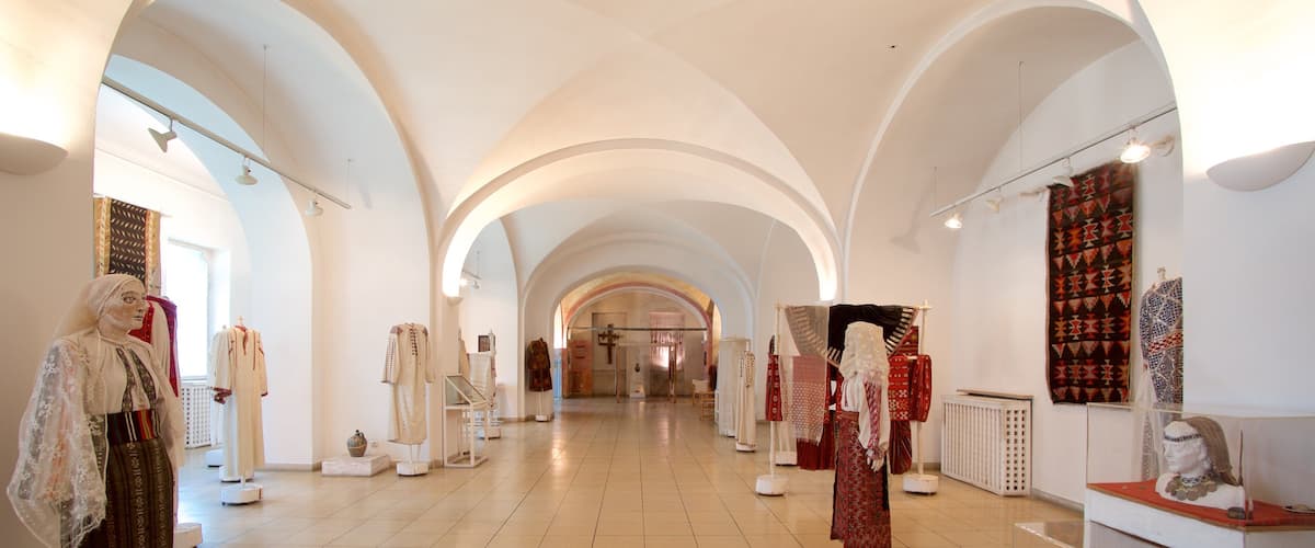 Museum of the Romanian Peasant showing interior views